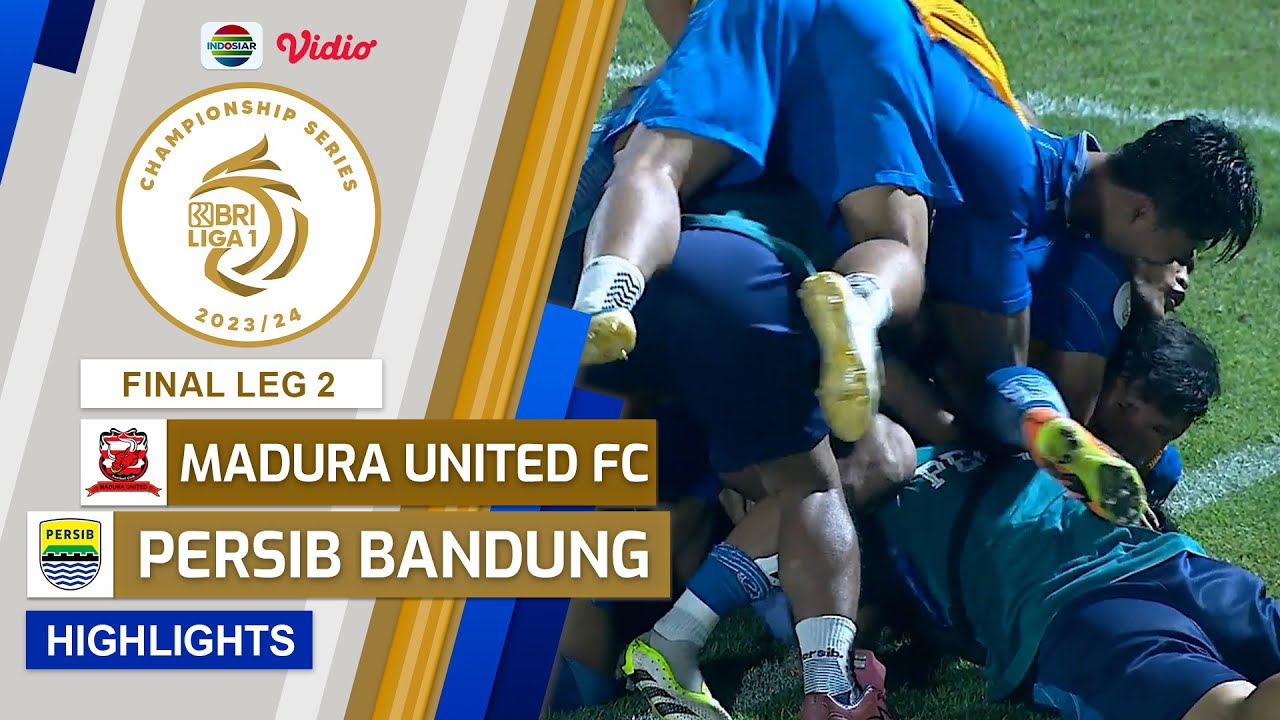 Madura United FC VS Persib Bandung - Highlights | Championship Series BRI Liga 1 2023/24