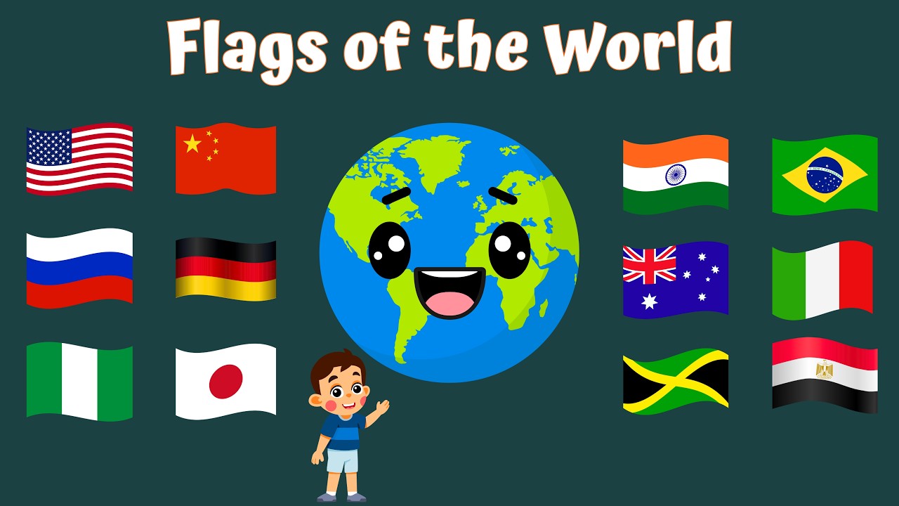 Flags of the World: Fun & Easy Learning for Kids