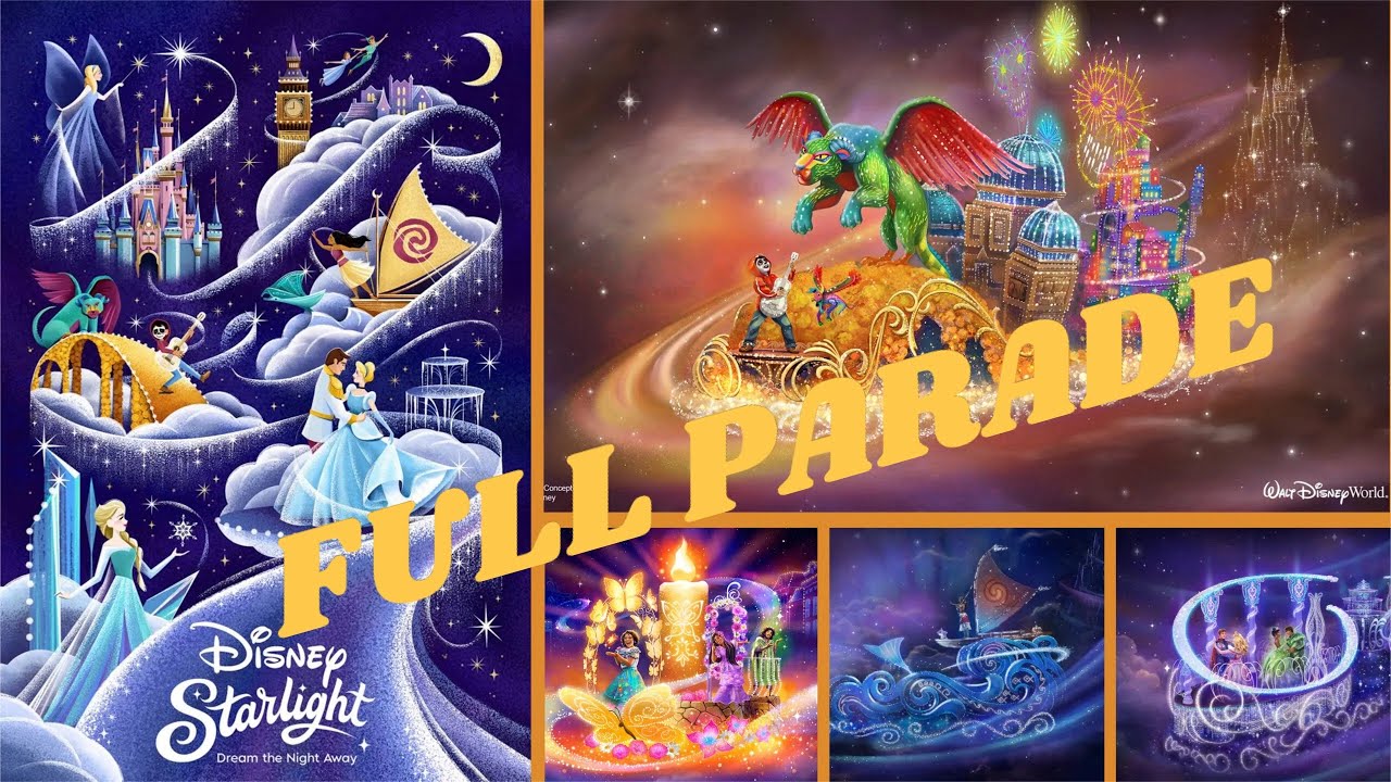 Disney World’s NEW Starlight Parade at Magic Kingdom!