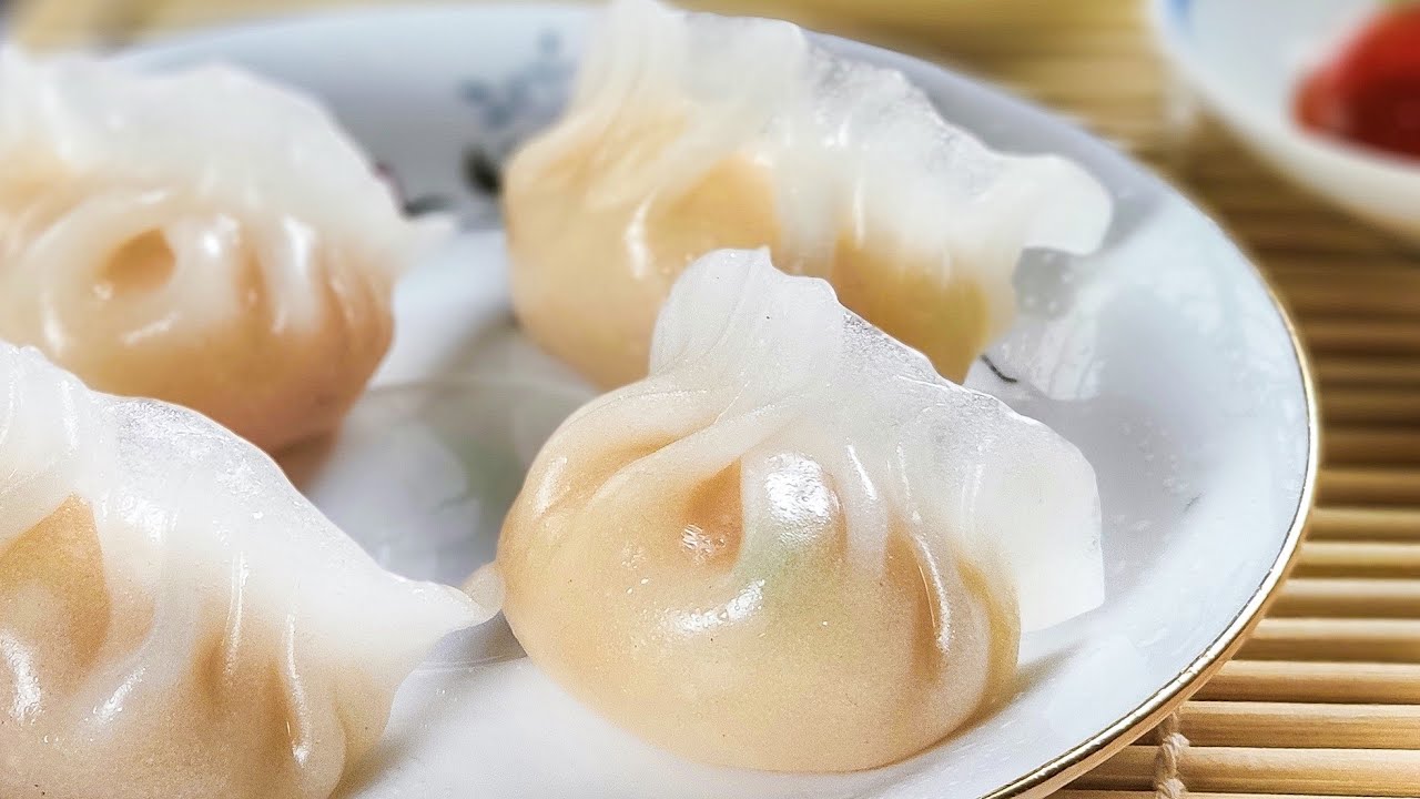 Har Gow, Steamed Shrimp Dumplings Dim Sum 🦐🥟 蝦餃的做法，經典的粵式點心！[My Lovely Recipes]