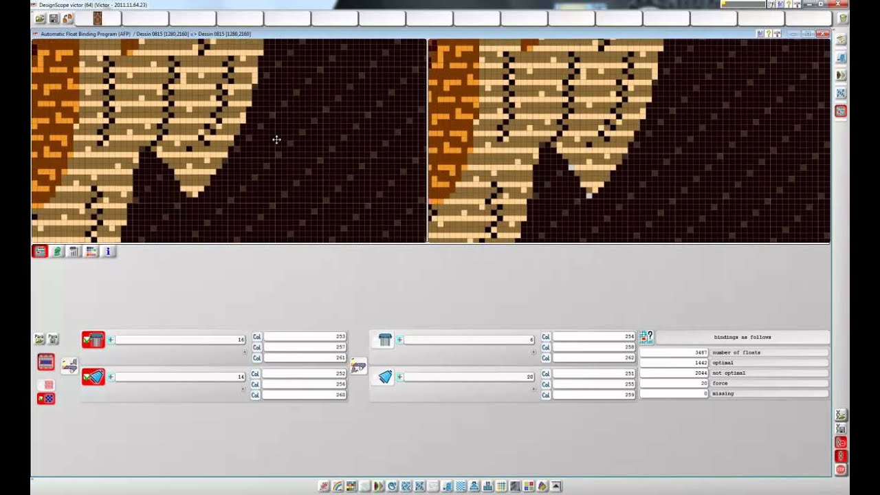 EAT CAD/CAM textile software / How to create a simple Jacquard design