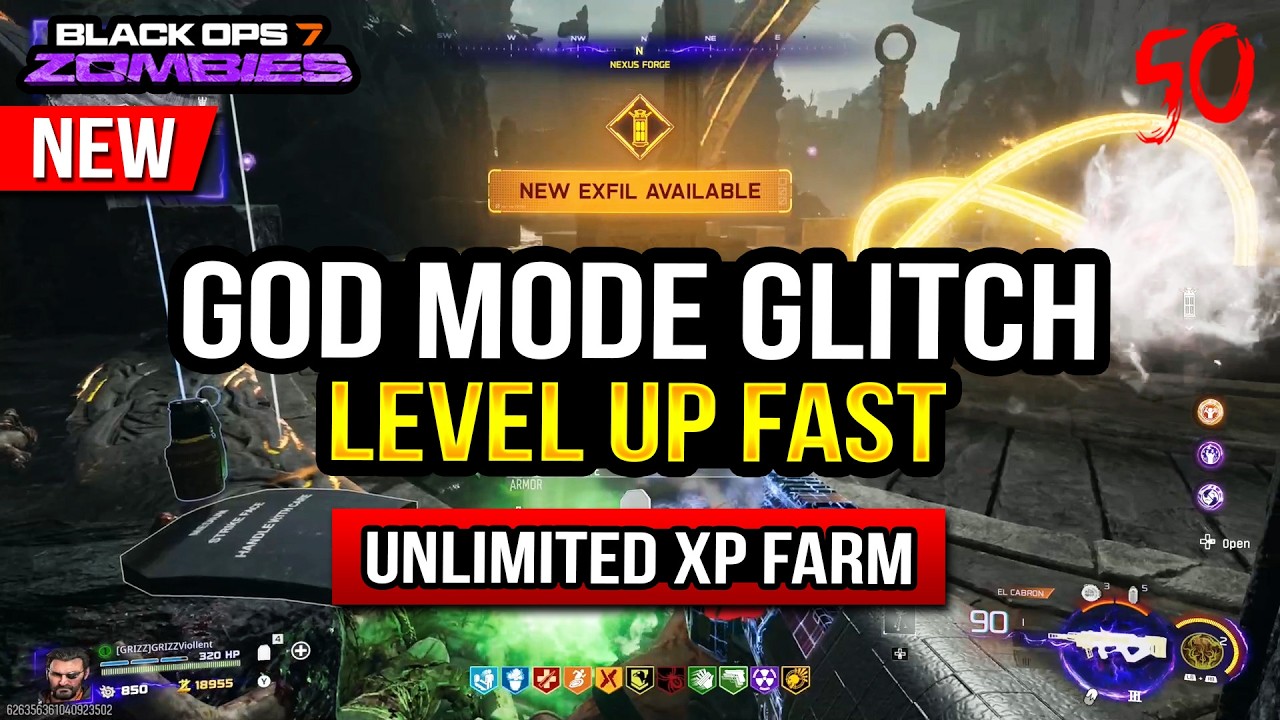 BO7 Zombies: NEW Rex Infernus Glitch! Solo God Mode Pile Up Glitch (Round 50+)