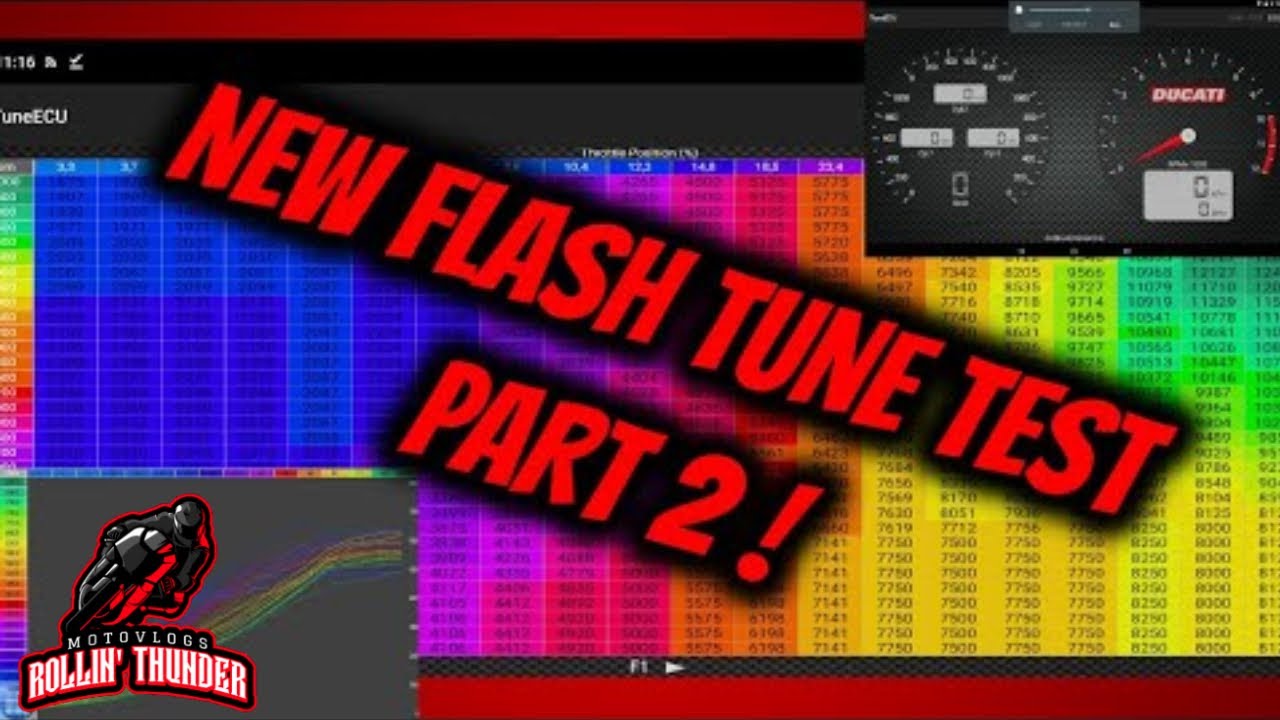 Ducati 1098 Gets a New Flash Tune Part 2!