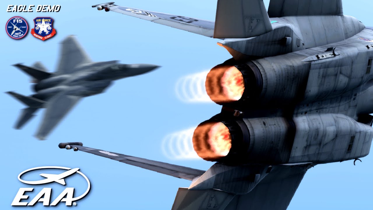 F-15 Eagle West Demo | EAA AirVenture Oshkosh | DCS World