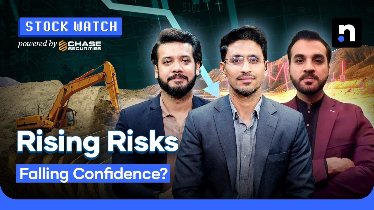 Pakistan Stock Market Under Pressure | Security Risks and Geopolitics | Stock Watch | Nukta Business