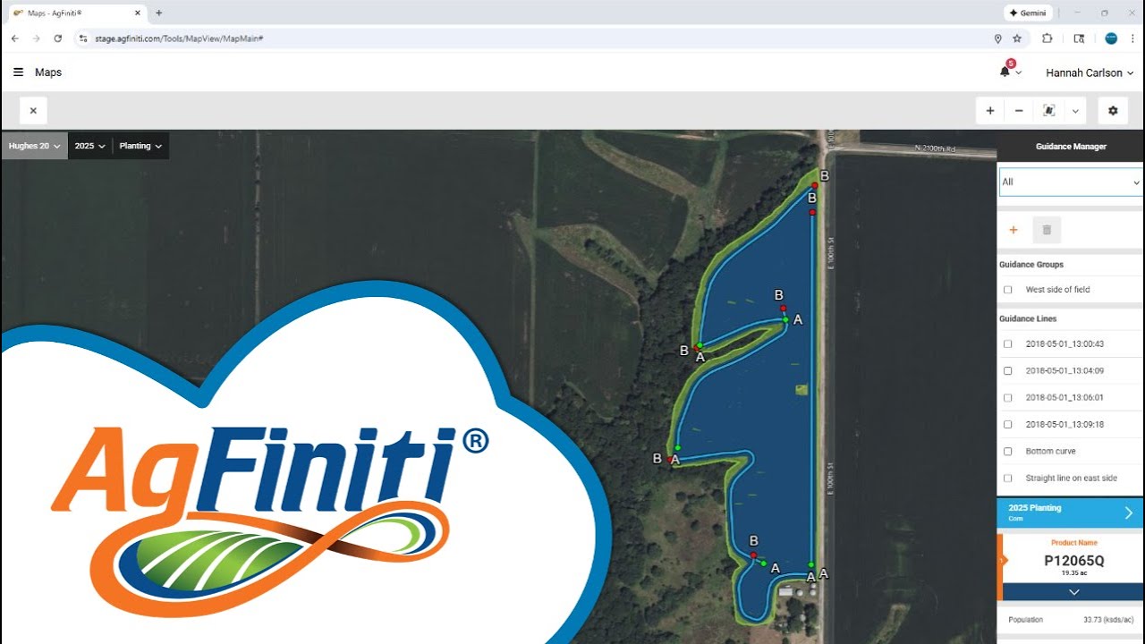 Guidance Manager in AgFiniti®