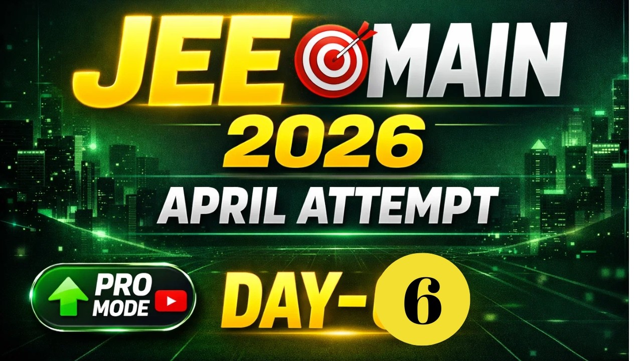 “JEE MAIN 2026 | April Attempt | Area  And Differentail Equations ”