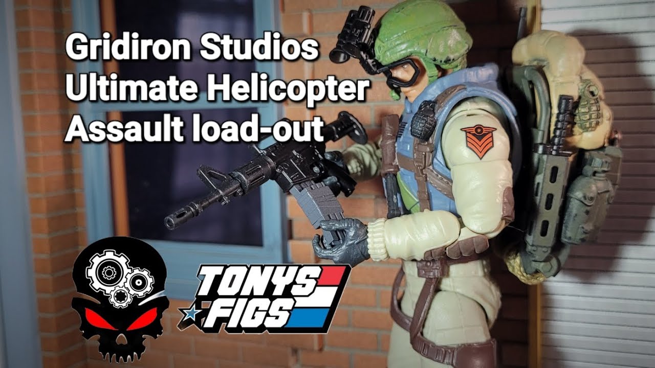 Gridiron Studios' Ultimate Helicopter Assault Load-Out assembly/review!