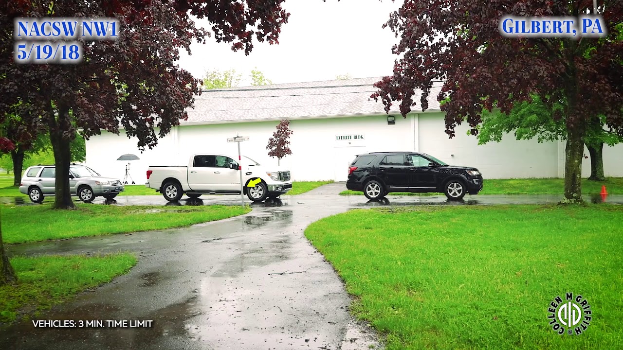 Vehichle Search NW1 K9 Nose Work Trial: Heesun and Lakota Andes