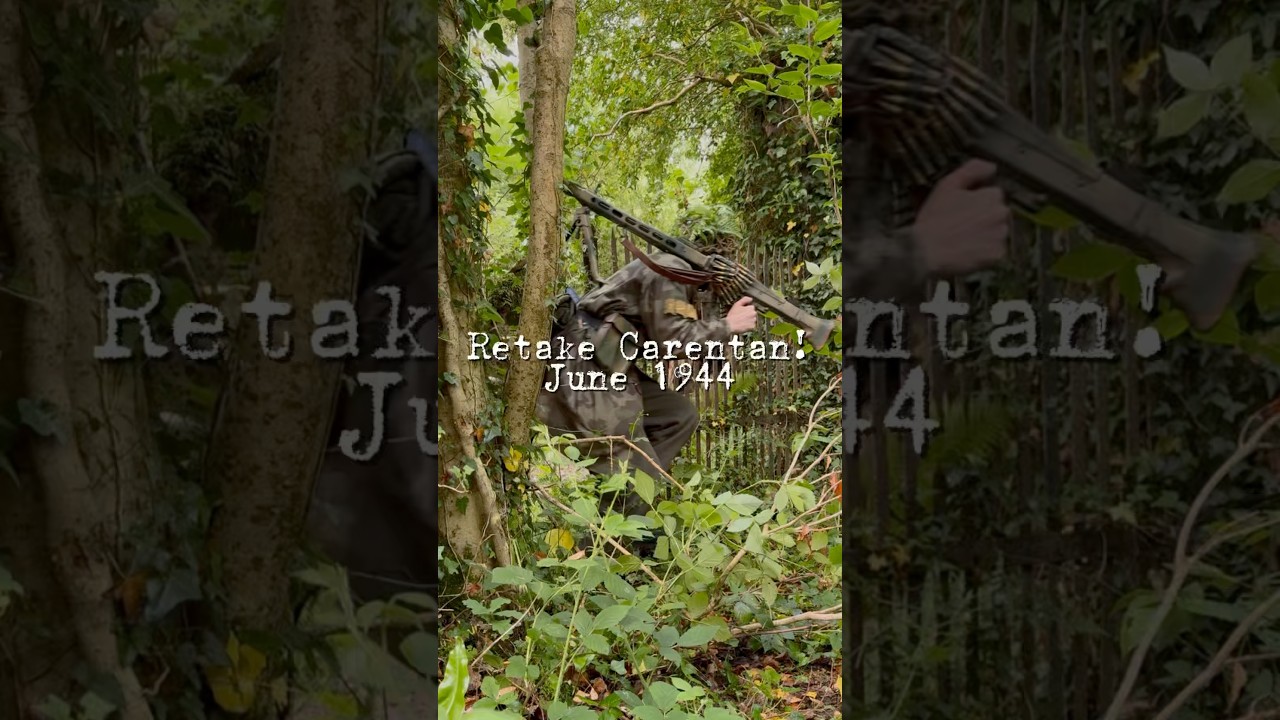 Battle for Carentan - June 1944 #worldwar2 #ww2 #livinghistory