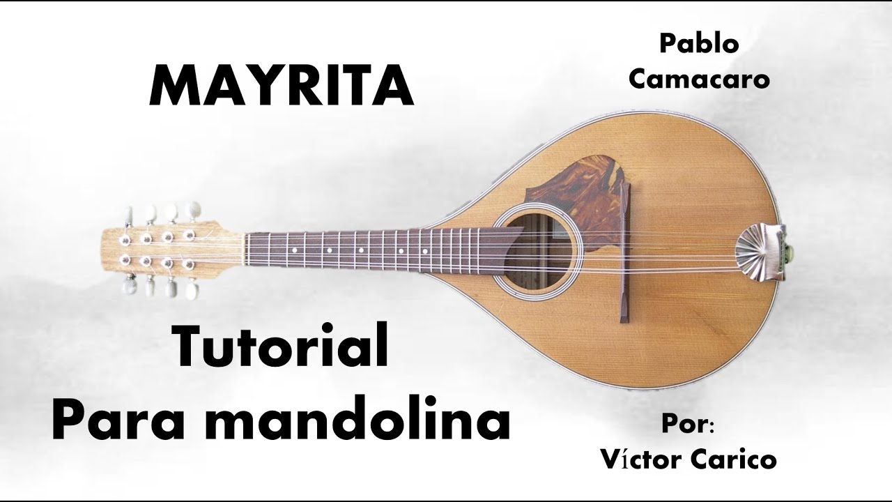 Tutorial - Mayrita - Mandolina - Programa Alma llanera