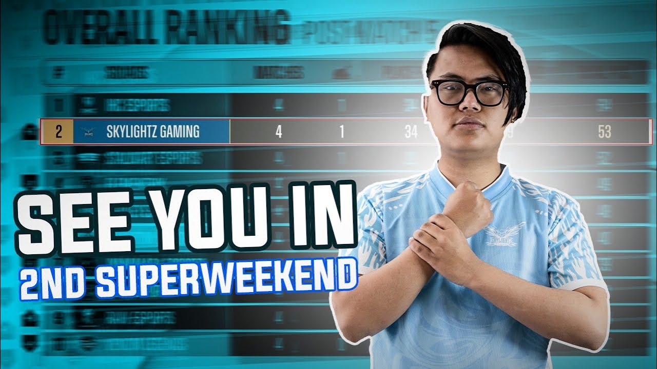 PMPL MONTAGE | SEE YOU IN 2ND SUPERWEEKEND | SKYLIGHTZ GAMING