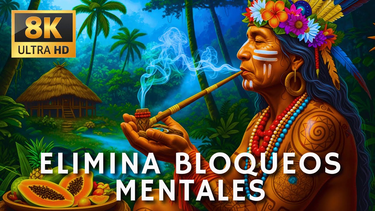 Música Chamánica y 417 Hz para LIMPIAR toda - Escúchalo Cuando Sientas que Todo