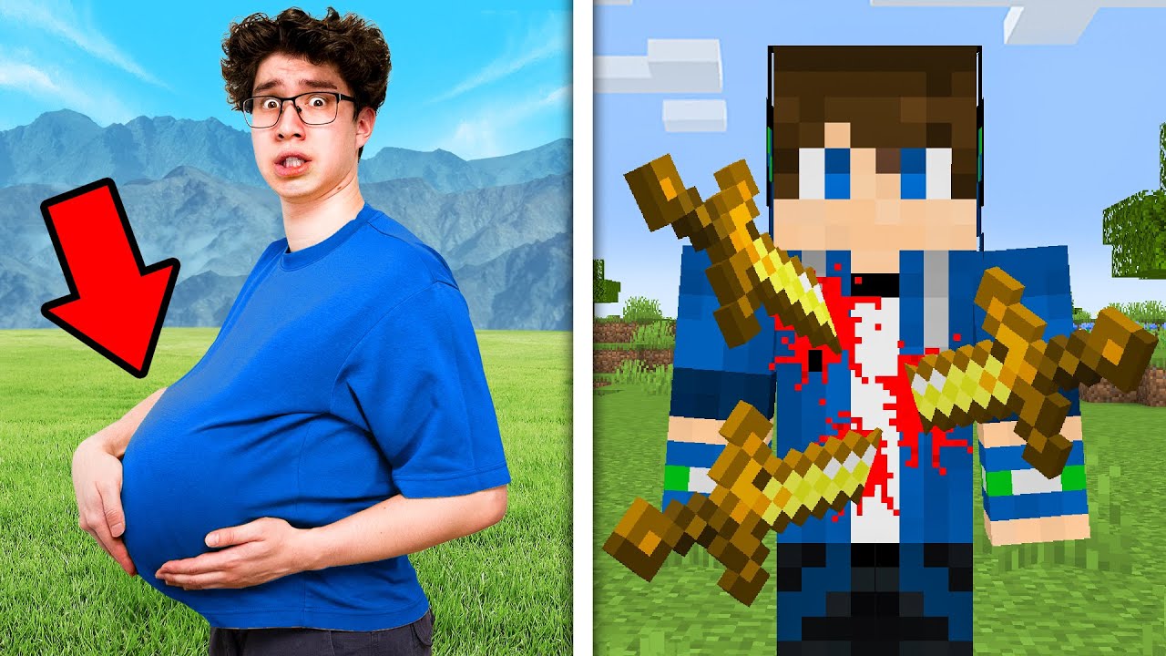 Я рожу, если получу урон в Minecraft