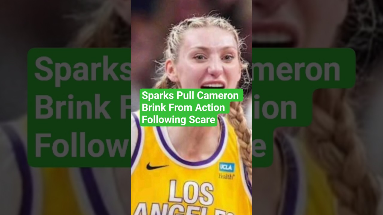 Sparks Pull Cameron Brink From Action Following Scare.