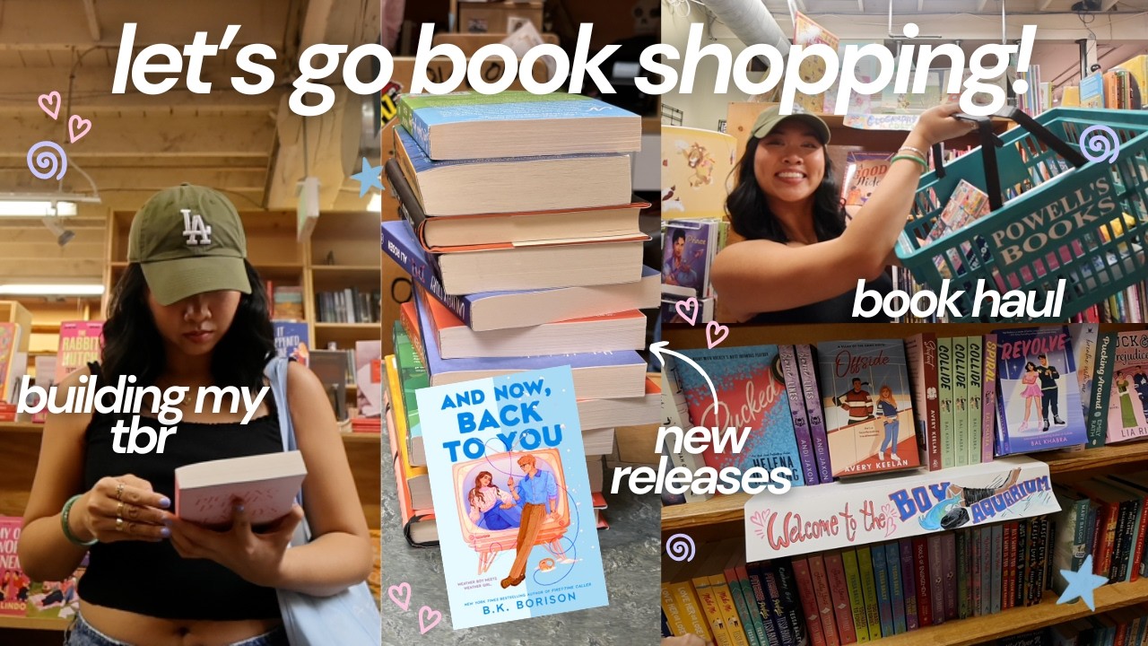Давайте вместе сходим за книгами (покупки, новинки и многое другое!) 📖🛒