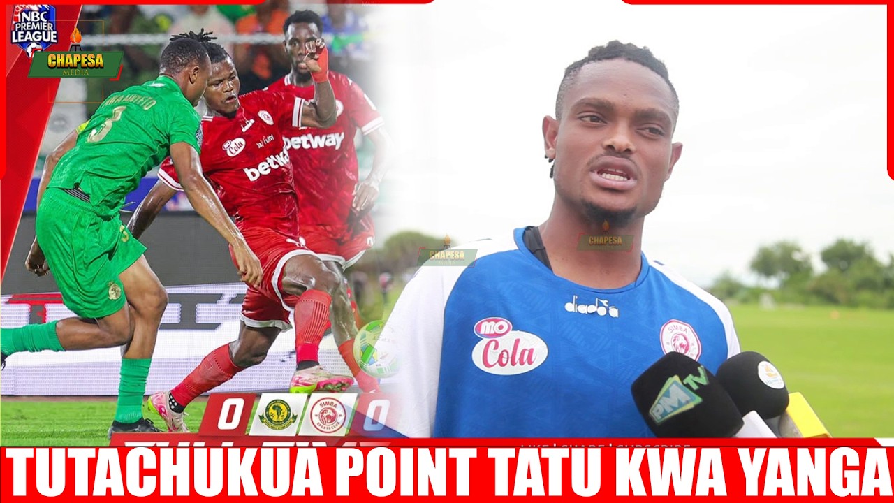 SELEMANI MWALIMU:AELEZEA GOLI LAKE DHIDI YA YANGA/ TUTAONGOZA LIGI POINTI TANO NI CHACHE SANA