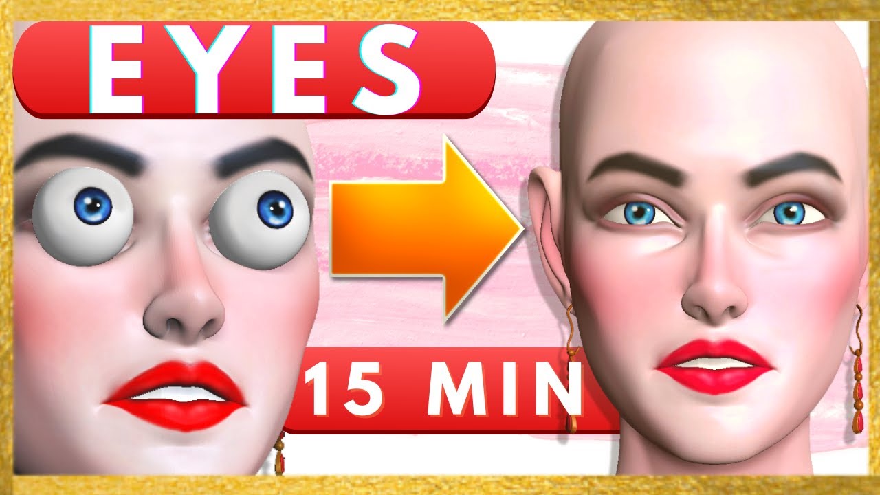 Zbrush Eyes — как рисовать и лепить глаза в Zbrush