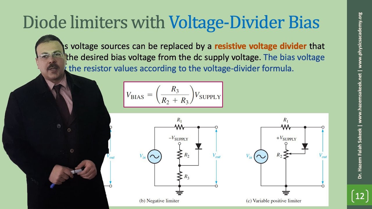 محاضرة 10(2) إلكترونيات: مبادئ واساسيات الإلكترونيات: Diode in limiter or clipper circuit