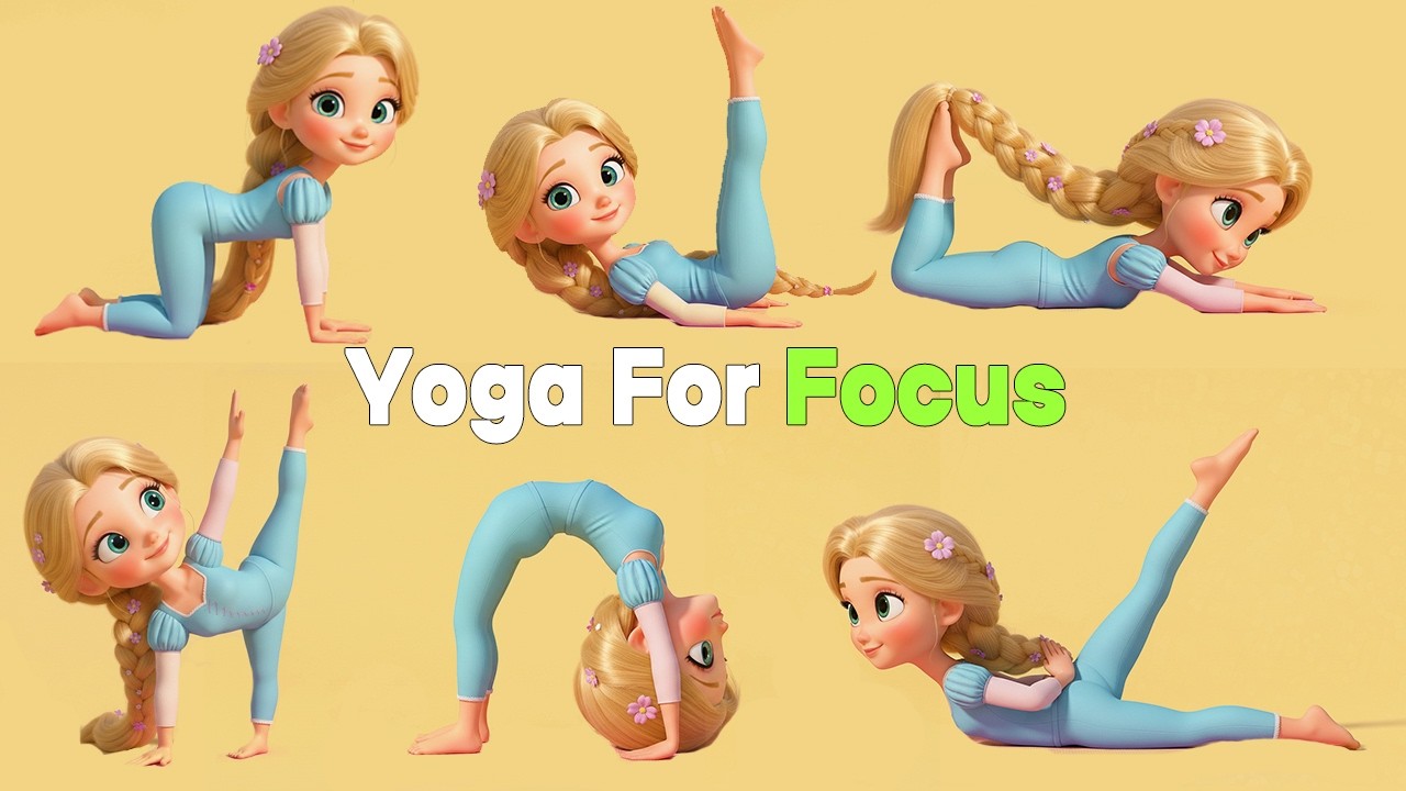Yoga Flow for Focus | Fun & Easy Yoga for Kids