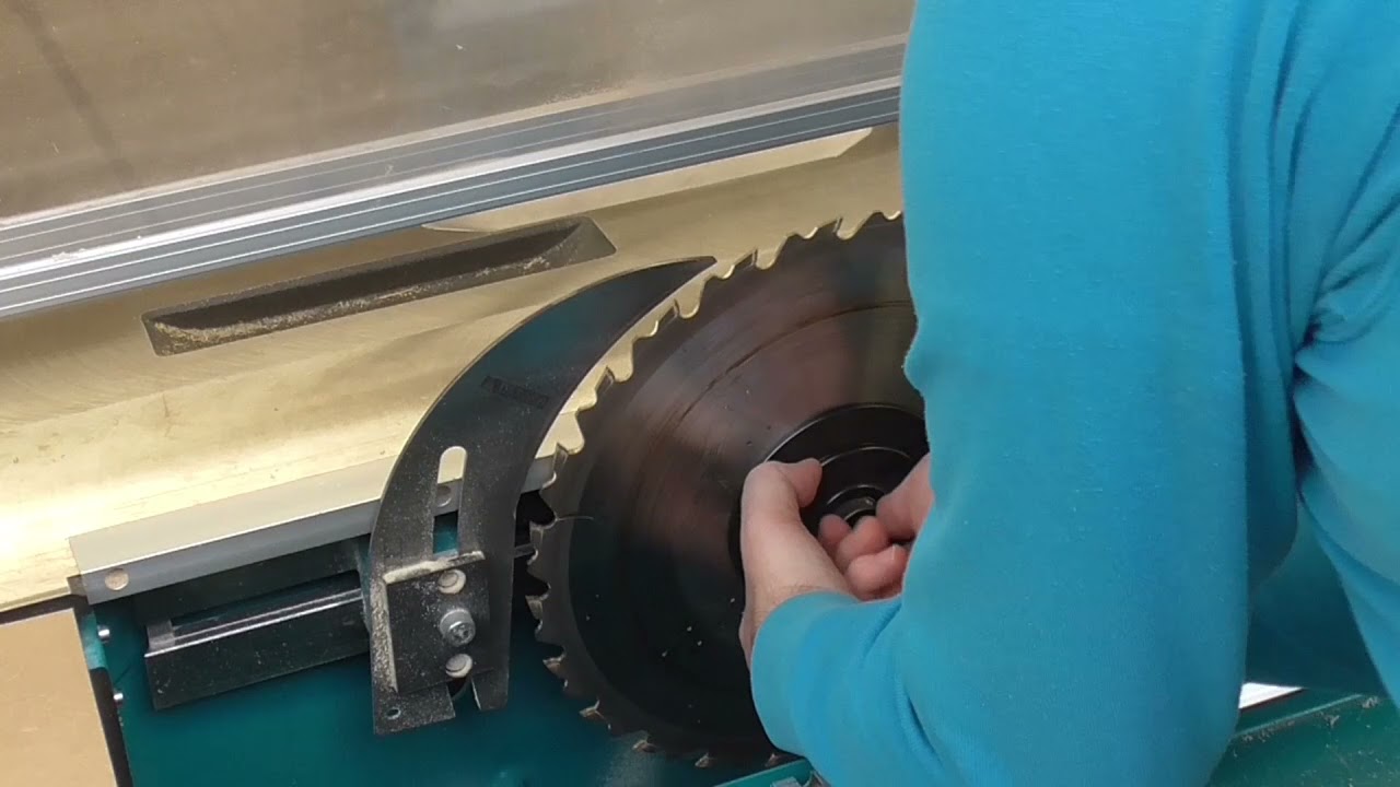 Formatkreissäge MARTIN T 70 Sägeblattwechsel