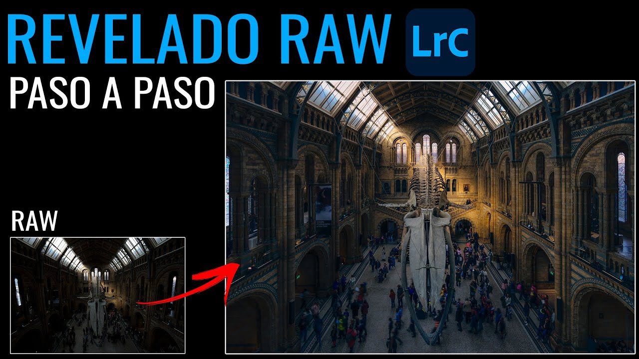 Revelado PASO a PASO de un RAW en Lightroom 2024