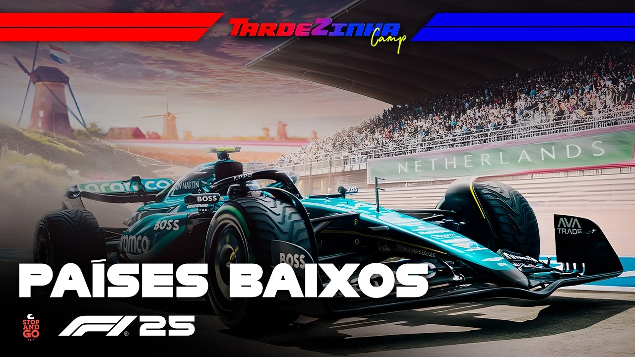 TARDEZINHA - PAÍSES BAIXOS - ETAPA 5 - F1 AO VIVO - T26 | CAMPEONATO F1