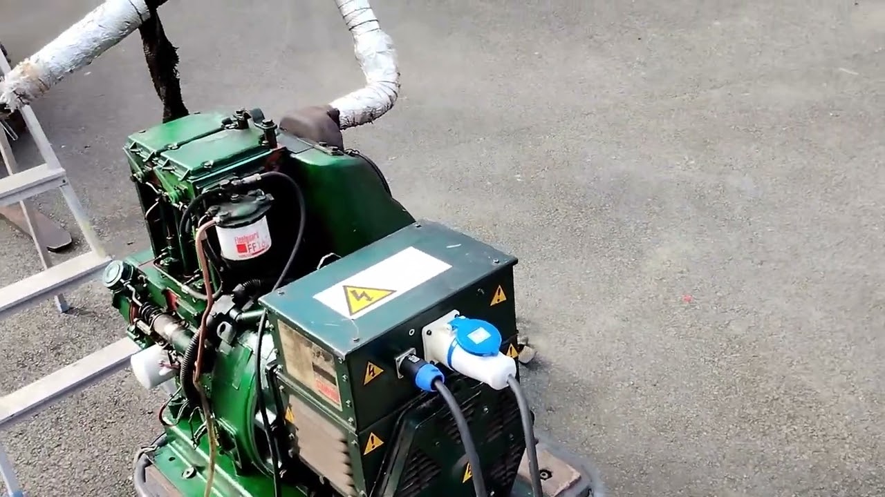 Lister TS2 7KVA Diesel Generator with Start-o-matic control box 240V 1ph