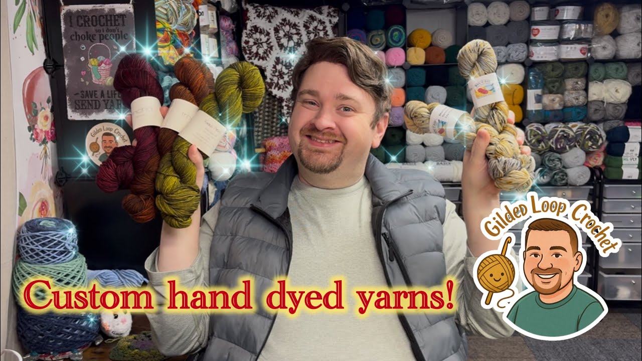 Покупки пряжи на ETSY: образцы и обновление информации о крупном проекте.
