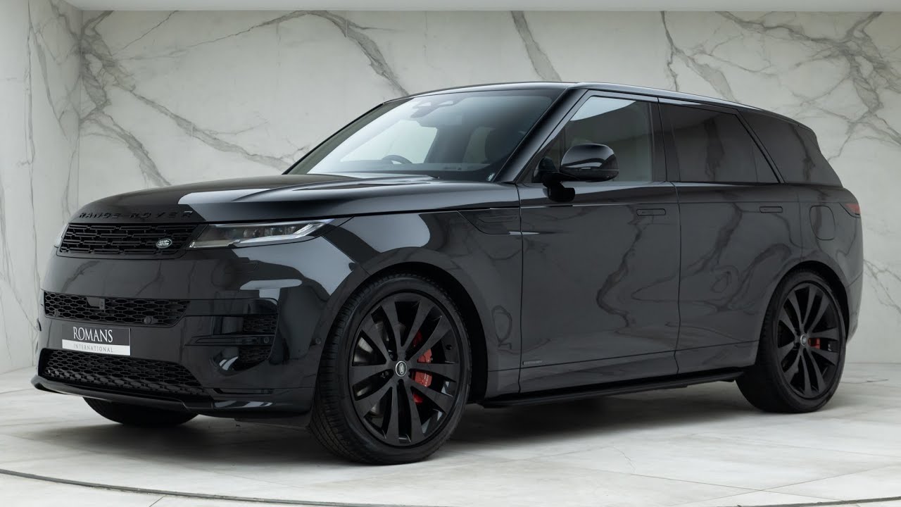 2023 Range Rover Sport P440e Autobiography - Santorini Black - Walkaround & Interior & Revs [4K]