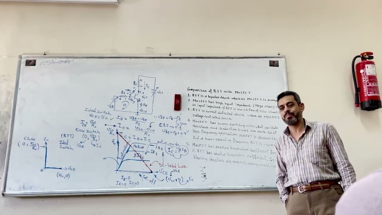 (Lecture 3-2: in Arabic): Bipolar Junction Transistor (Definition, Construction & Its Working)