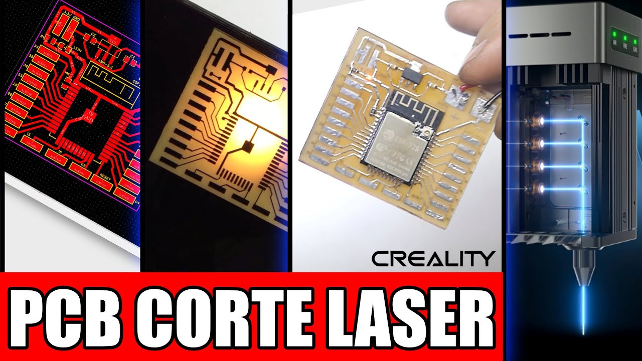 Como FABRICAR tus PCB'S con CORTE LASER ?