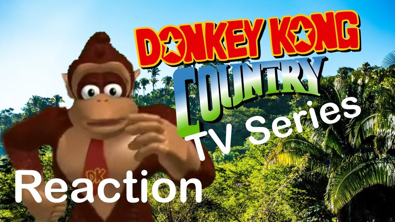 WHY DOES THIS SHOW EXIST: Donkey Kong Country Animated Series Reaction (ft. Bacon Bear)