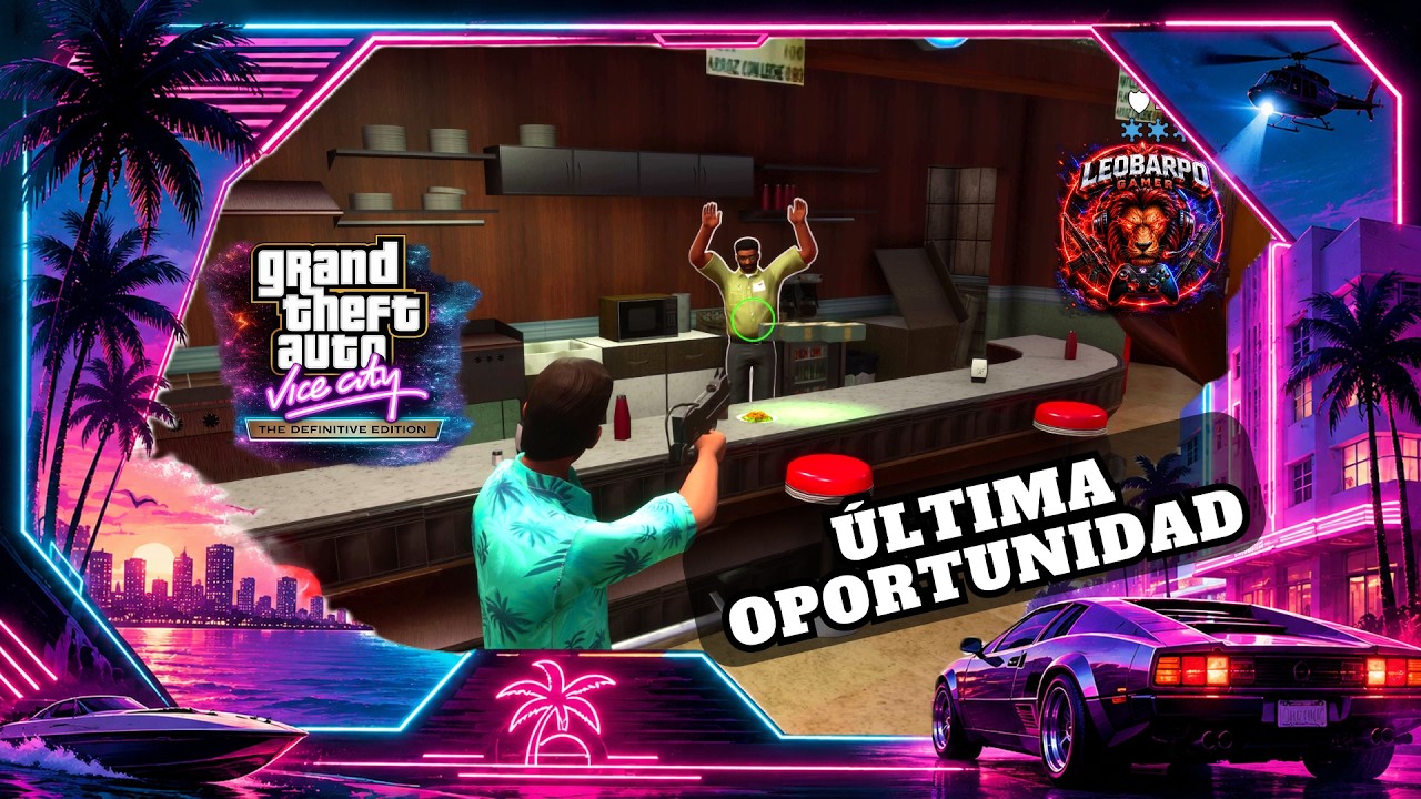 Todas las tiendas desvalijadas — GTA Vice City The Definitive Edition — Parte 14 de 15