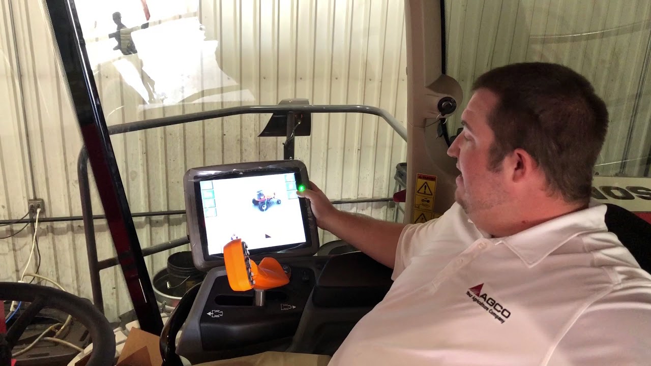 Hesston WR9980 Windrower Header settings
