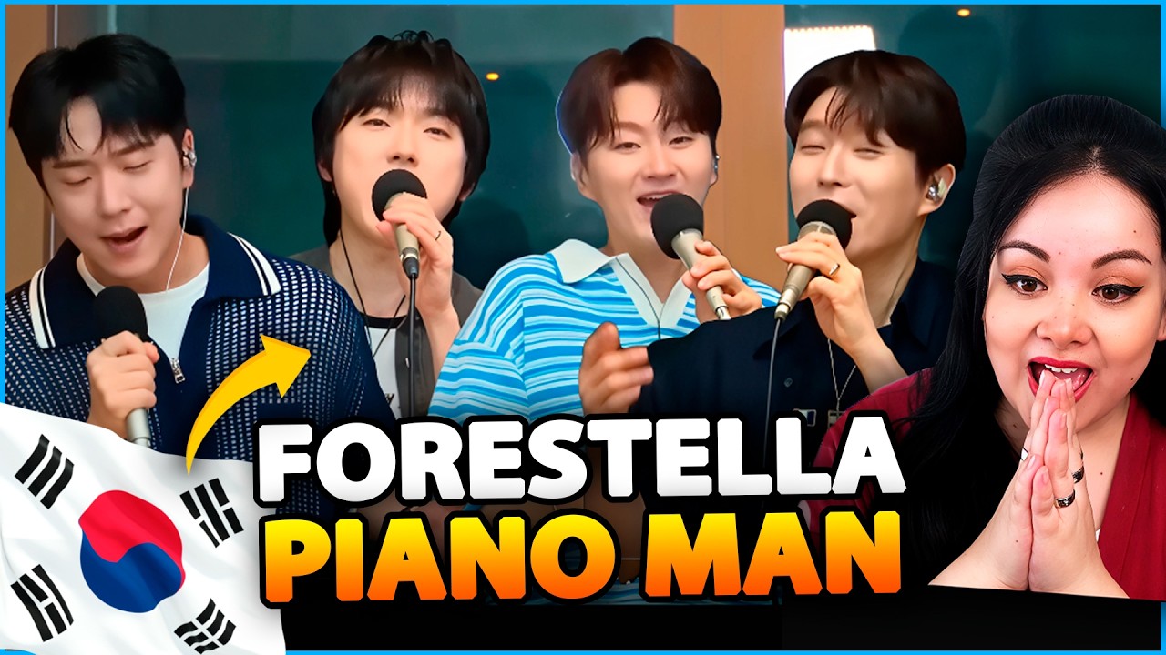 🔴 AMAZING!! Reacciono a Piano Man 포레스텔라 (Forestella) en vivo Vocal Coach Reacts