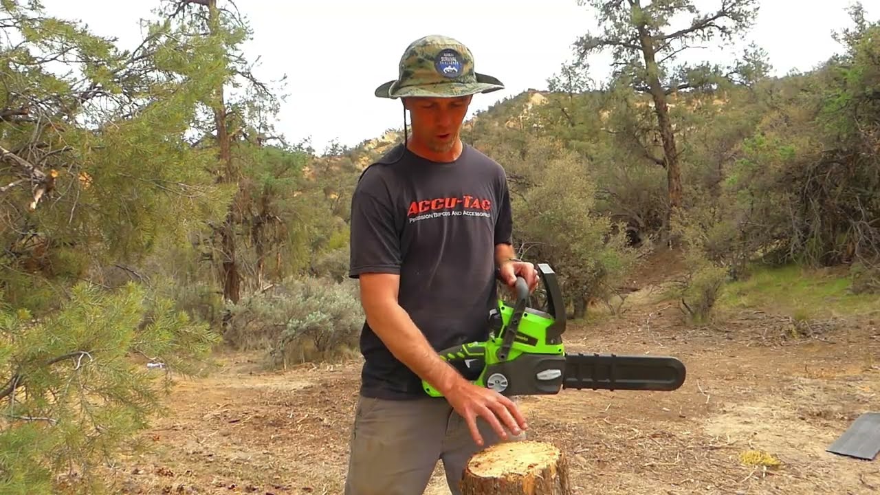 GREENWORKS 24V Chainsaw / USERS REVIEW