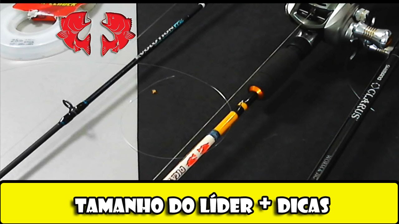Tamanho Correto do Líder + Dicas [Dicas e Pescas]