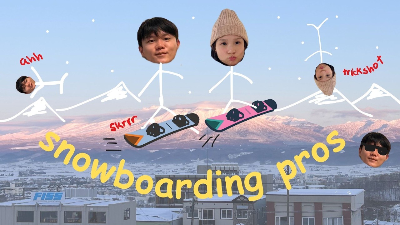 snowboarding in japan is so fun