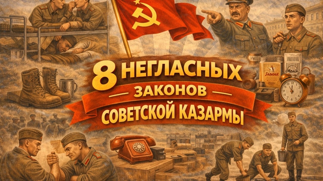 8 негласных законов советской казармы, о которых не писали в уставе.