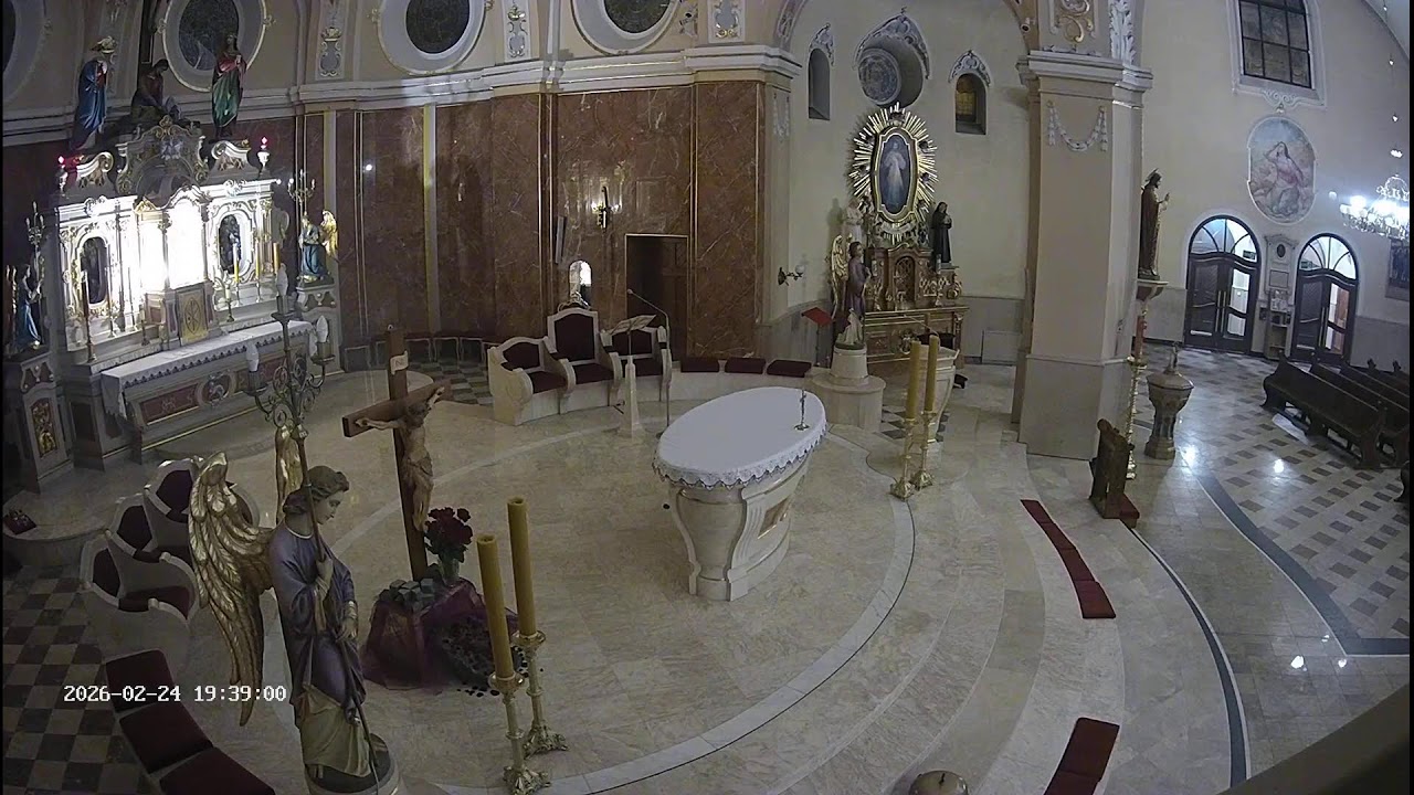 24.02.2026 • 18:30 – Msza święta z Bazyliki św. Marii Magdaleny w Tychach