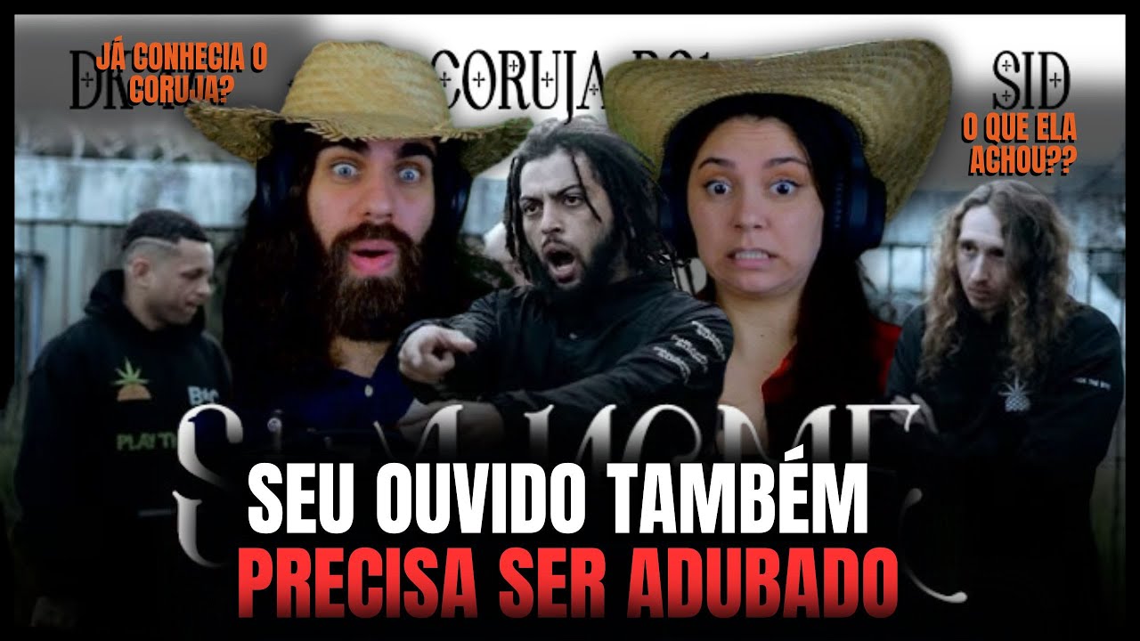 Sem Nome - Dk 47, Sid, Coruja Bc1 & TerrorDosBeats - REACT LUCAS MEIRA feat CAROL