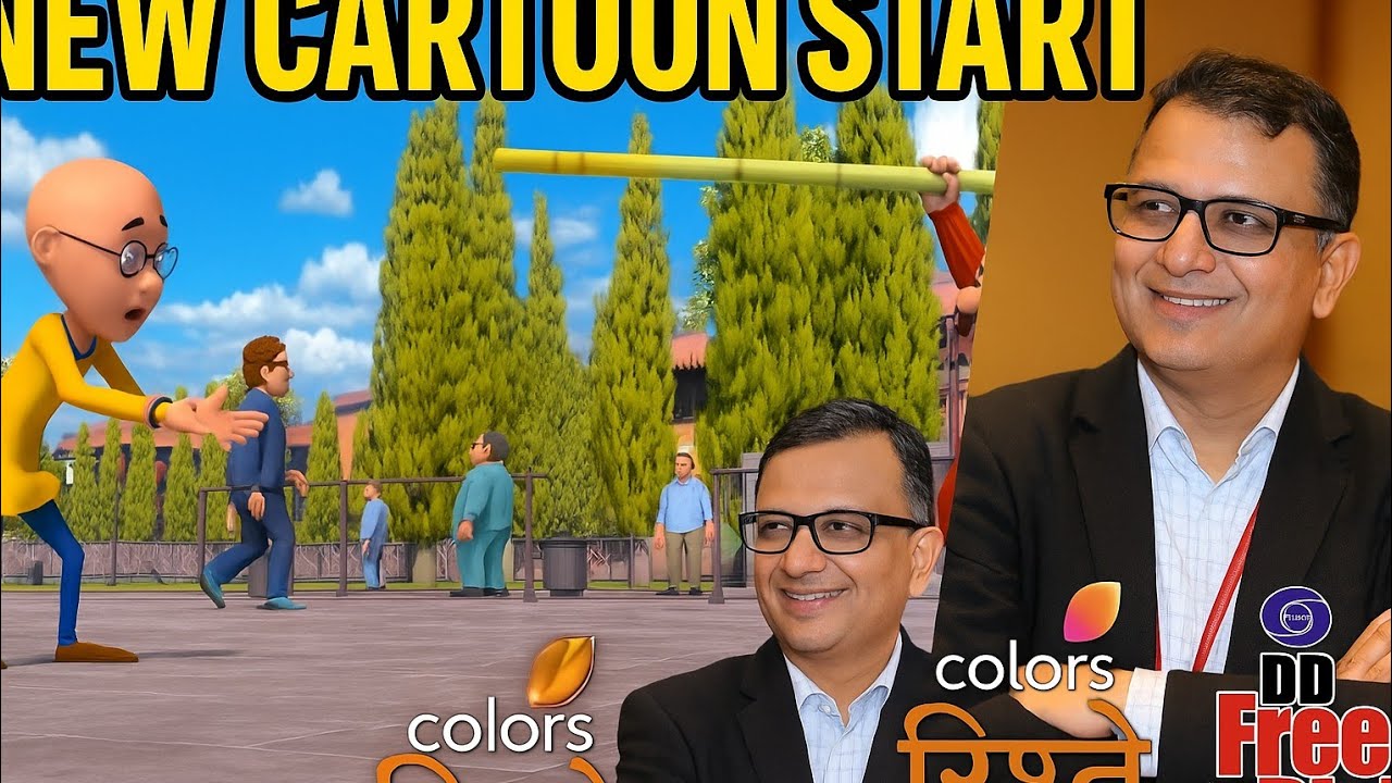 MOTU PATLU CARTOON HONE JARHA HE COLOURS RISHTEY CHANNEL PAR NEW UPDATE TODAY DD FREE DISH 1 APRIL