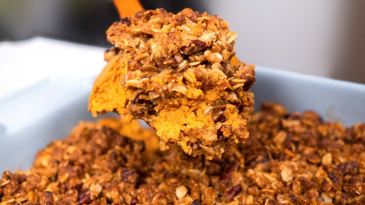 Perfect for Fall Pumpkin Crumble Dessert Recipe!