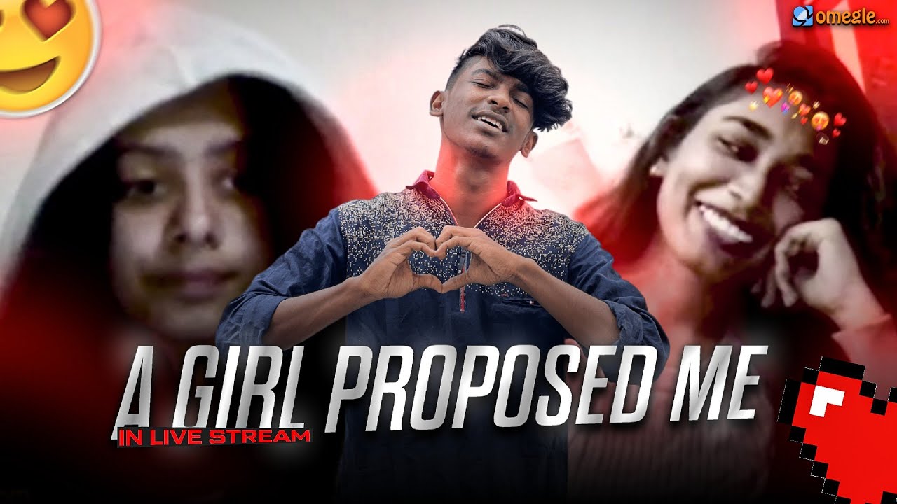 LIVEൽ വന്നു കുട്ടി PROPOSE ചെയ്തപ്പോൾ😍|| I LOVE U😘😮||OMEGLE LOVE STORY 😻
