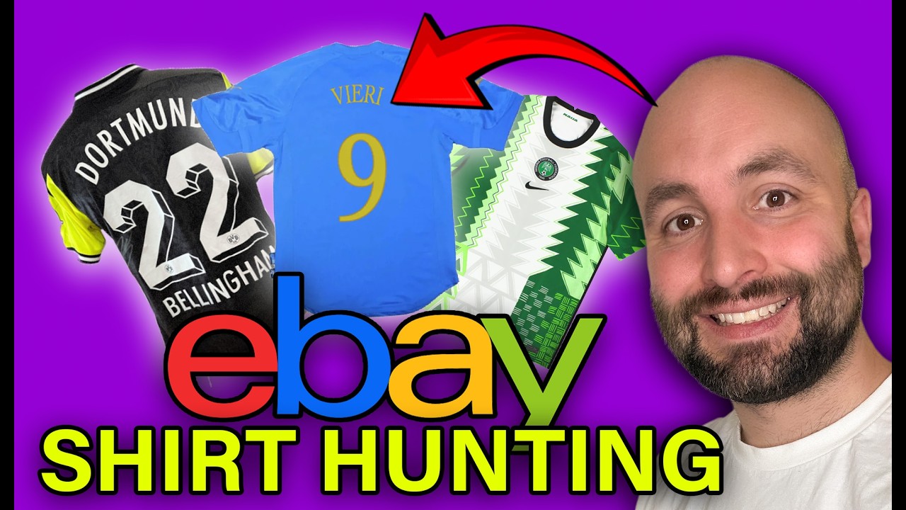 My Best eBay Football Shirt Finds Yet