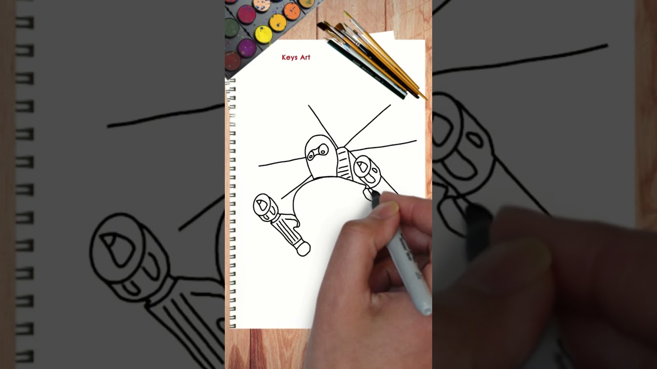 Skibidi Toilet | How to Draw Giant Helicopter Skibidi Toilet