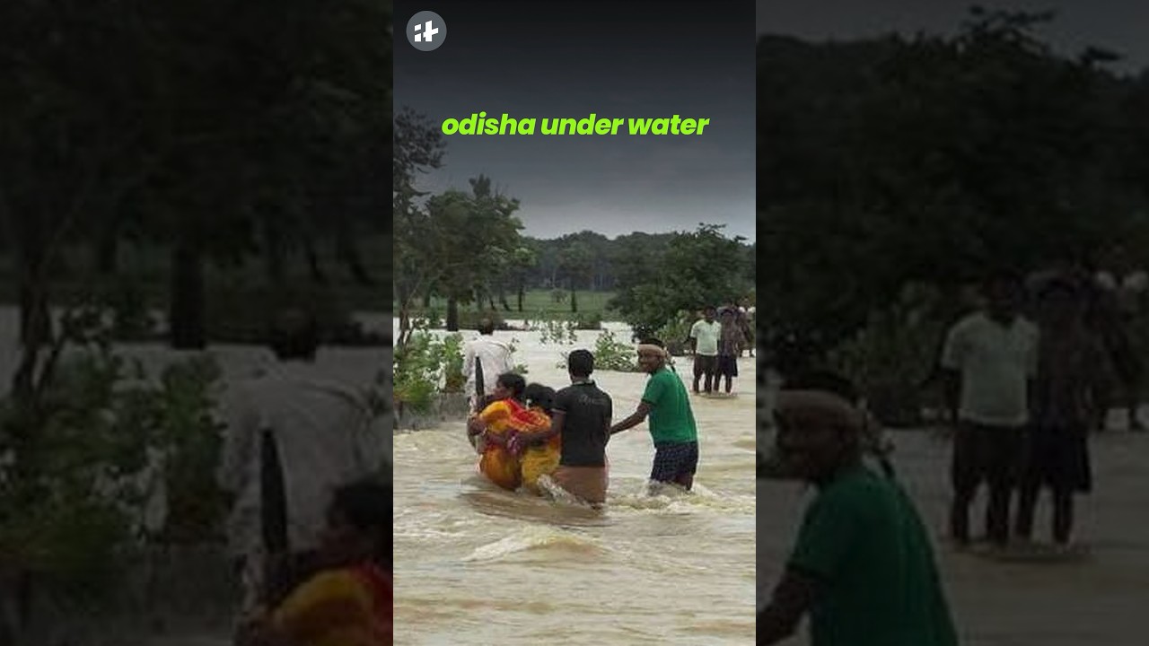 flood-like conditions hit balasore, odisha after relentless rain #shorts