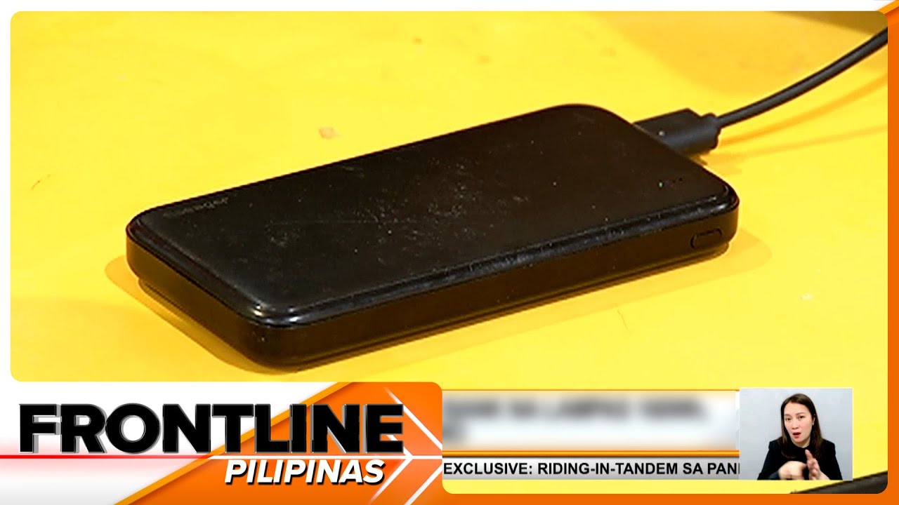 CAAP: Mga power bank na lampas 160Wh, bawal sa eroplano | Frontline Pilipinas