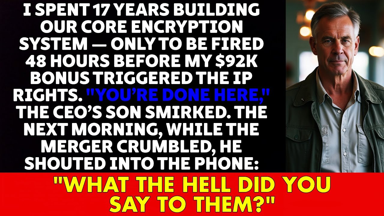 FIRED 48H Before $92K BONUS — Then the $210M MERGER Collapsed After 3 Calls